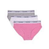 Calcinhas De Biquíni Para Meninas Calvin Klein Modern Cotton, Pacote Com 3