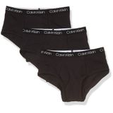 Cuecas De Algodão Modernas Calvin Klein Para Meninos, Pacote Com 3