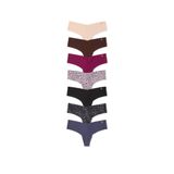 Calcinhas Victoria&#39;s Secret No-show Thong, Pacote Com 7