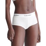 Calcinha Curta Calvin Klein Modern Cotton Feminina Branca Tamanho M