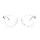 Armação Grau Oakley Redondo Hstn Rx Transparente Polido