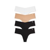 Roupa Íntima Tanga Victoria&#39;s Secret No Show Feminina Xs Multicolorida