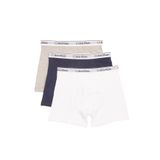 Cuecas Boxer De Algodão Moderno Para Meninos Calvin Klein, Pacote Com 3 - L