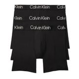 Cueca Boxer Calvin Klein Ultra Soft Modern Para Homens, Pacote Com 3
