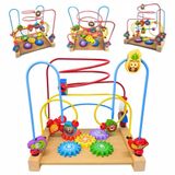 Brinquedo Aramado Montanha Russa Montessoriano Engrenagem Colorido