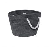 Cesto Square Gist Cotton Grey Com Alça 22 Cm Mimo Style