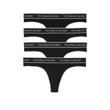 Calcinha Íntima Feminina Com Logotipo De Algodão Da Victoria&#39;s Secret
