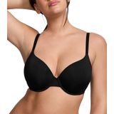 Sutiã Victoria&#39;s Secret, Camiseta Demi Lightly Lined, Preta 36b