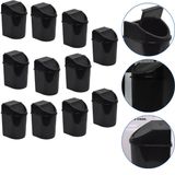 Kit 10 Lixeira Basculante Multiuso Tampa 12 L Eco Nature