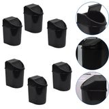Kit 6 Lixeira Basculante Multiuso Tampa 12 L Eco Nature