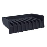 Porta Esponja Encaixe Pia Bucha Organizador Preto 3d