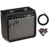 Amplificador Combo De Guitarra Fender Frontman 20g Preto 20w