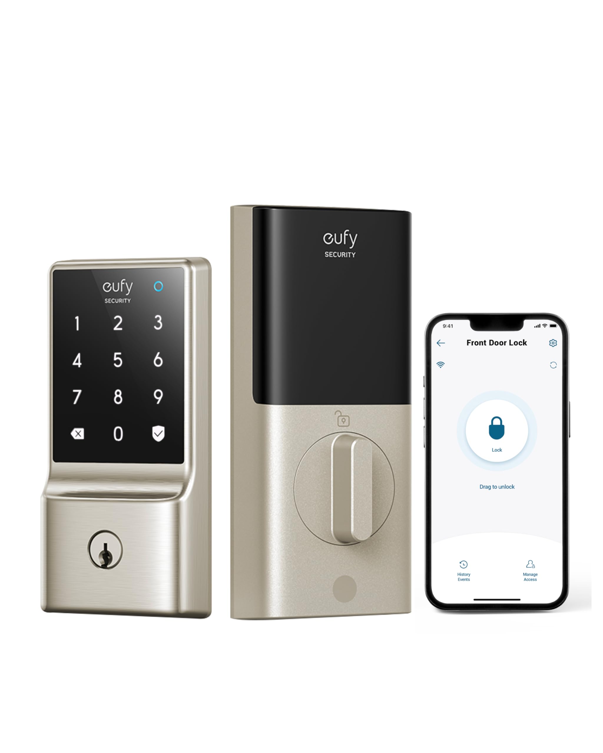 Fechadura De Entrada Sem Chave Smart Lock Eufy Security C210