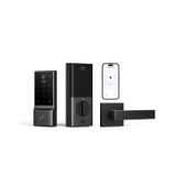 Smart Lock Eufy Security C220 Com Alavanca De Porta, Wi-fi, Impressão Digital