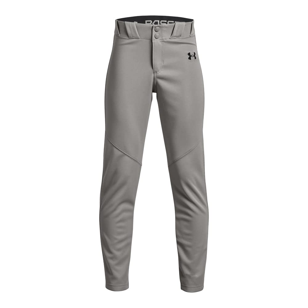 Calça De Beisebol Under Armour Boys Utility Baseball Cinza/preta
