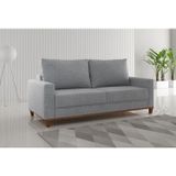 Sofá Living 3 Lugares 180cm Com Almofadas Lívia