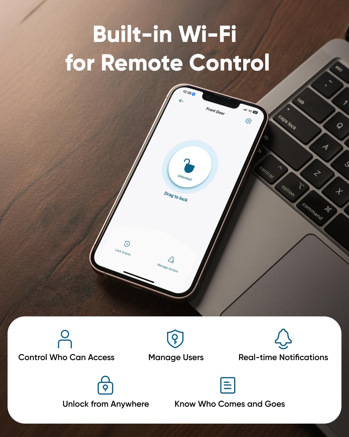 Fechadura Wifi De Entrada Sem Chave Smart Lock Eufy Security C30 ...