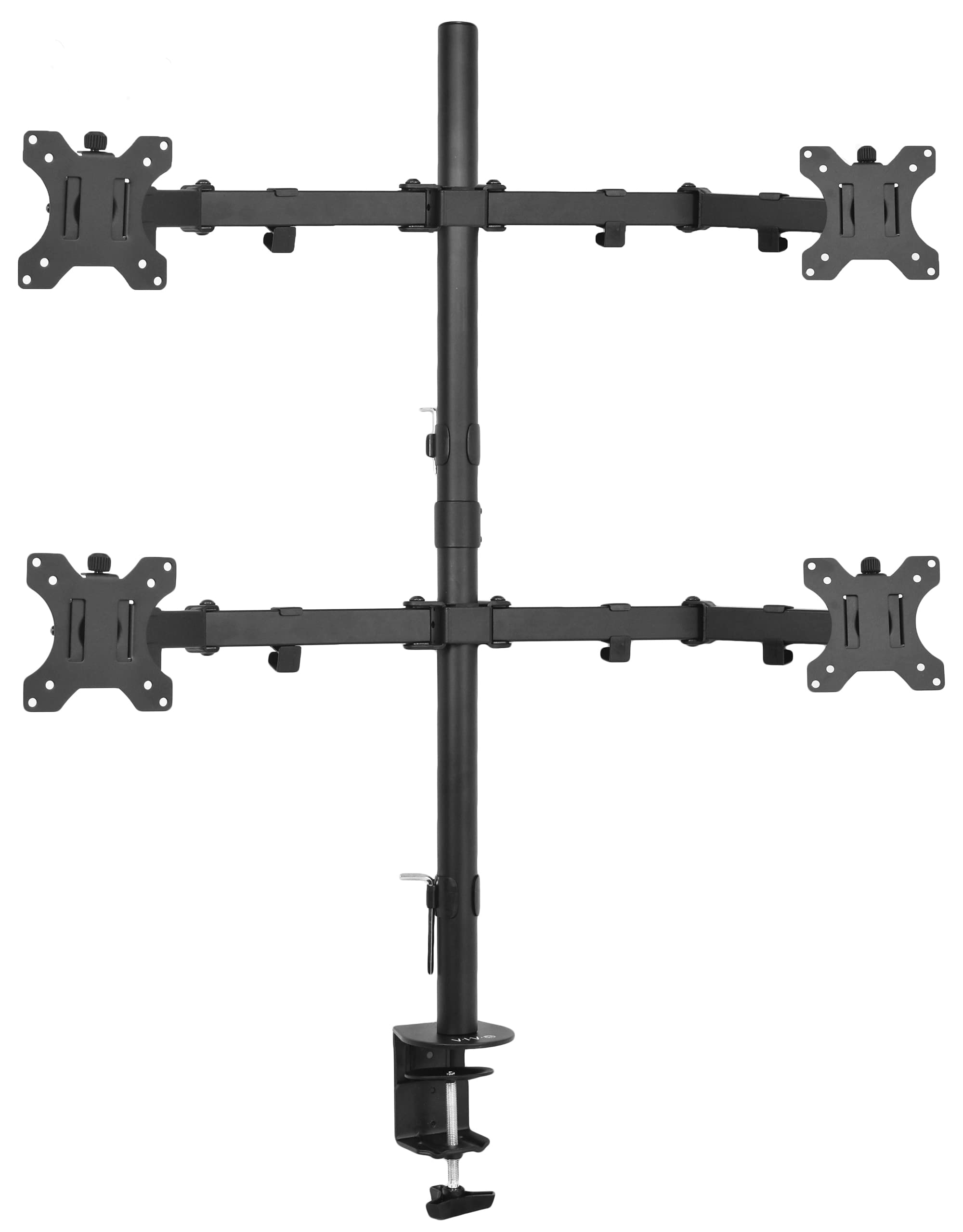Suporte De Mesa Para Monitor Lcd Quádruplo Vivo Stand-v004 13-30 ...