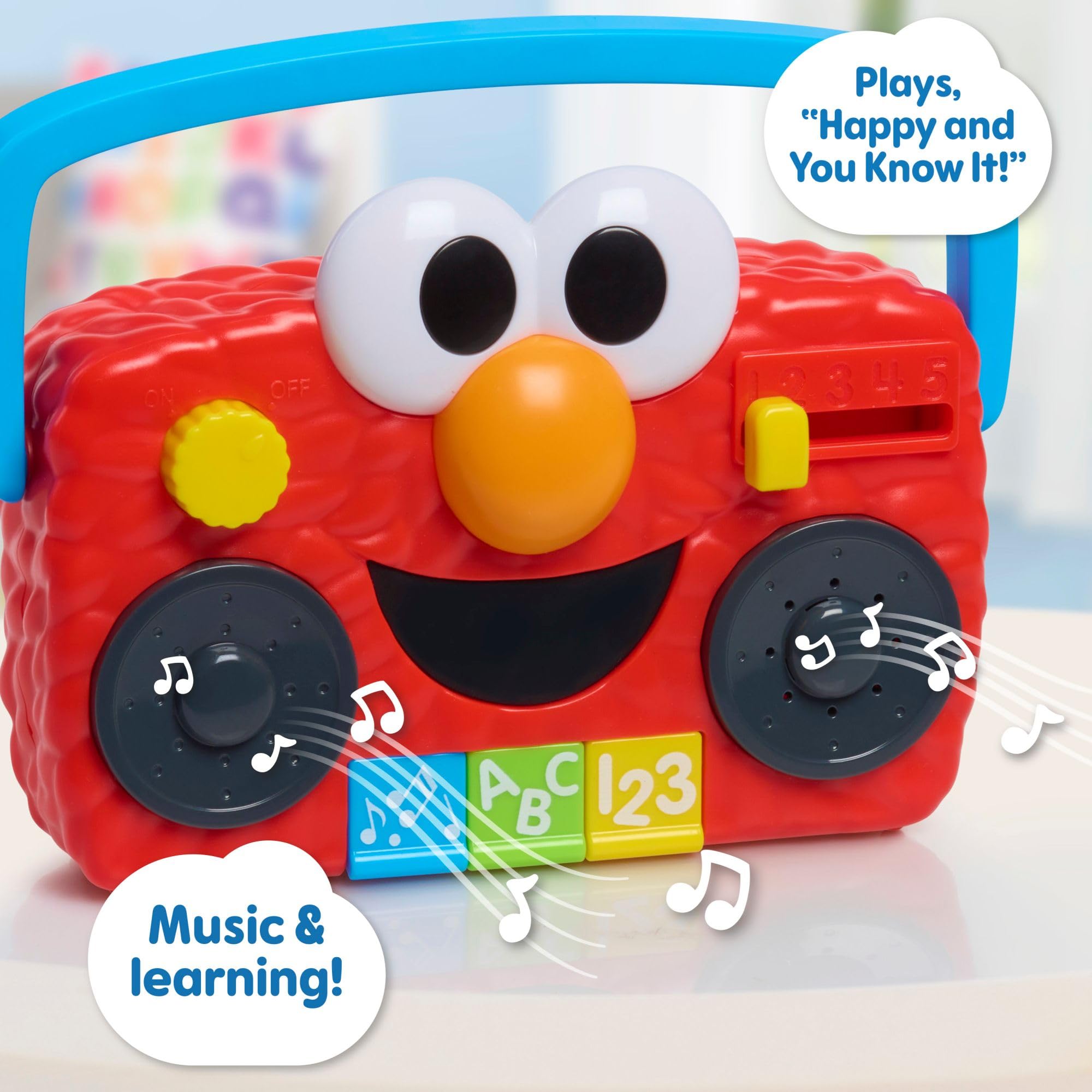 Brinquedo Interativo Just Play Sesame Street Elmo Com Boombox