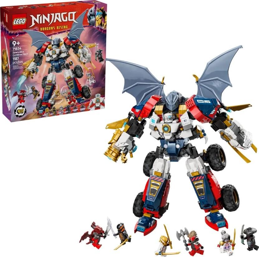 Ninjago Robô Ultra Combinador Do Zane Lego 71834 - Carrefour