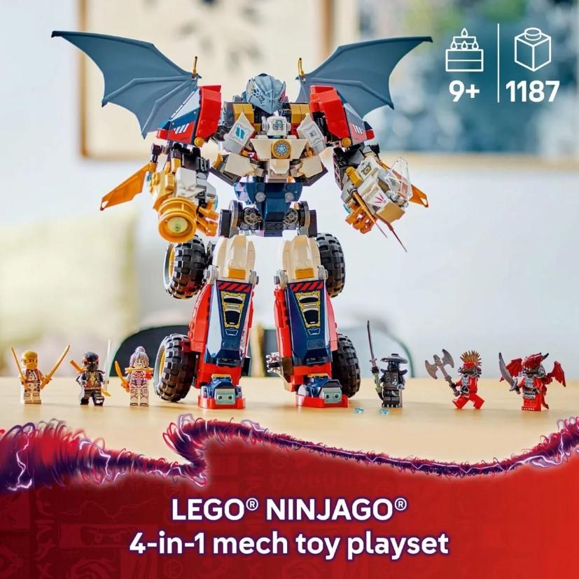 Ninjago Robô Ultra Combinador Do Zane Lego 71834 - Carrefour