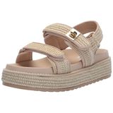 Sandália Steve Madden Bigmona Feminina De Ráfia Natural Tamanho 8,5