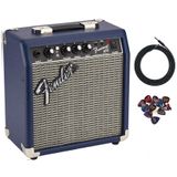 Amplificador Combinado De Guitarra Fender Frontman 10g Midnight Blue
