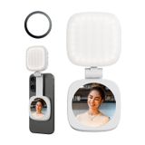Luz De Selfie Smallrig Magnetic Para Iphone Com Espelho Branco