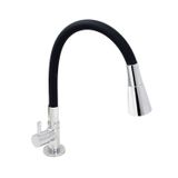 Torneira Para Cozinha Flexível Gourmet Roddex Preto