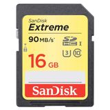Cartão De Memória Sandisk Extreme Sdhc 16gb Classe 10, Pacote Com 2 Unidades