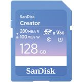 Cartão Sd Sandisk Creator 128gb Uhs-ii V60 Com Adobe Cloud 1 Mo