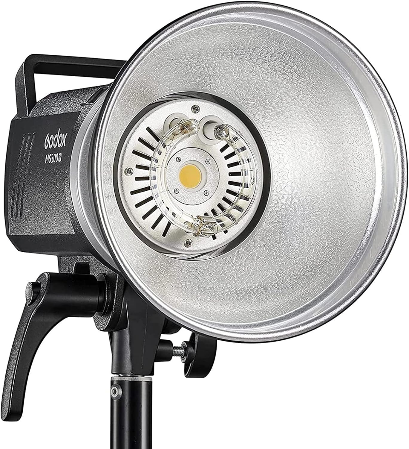 Luz Estroboscópica Godox Ms300-v 300w Com Lâmpada De Modelagem Led