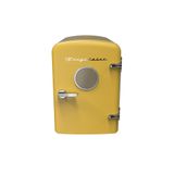 Mini Geladeira Frigidaire 6-can 4l Portátil Amarela Com Alça
