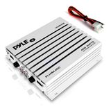 Amplificador Marítimo Pyle Hydra Elite Series 400w 4 Canais Impermeável