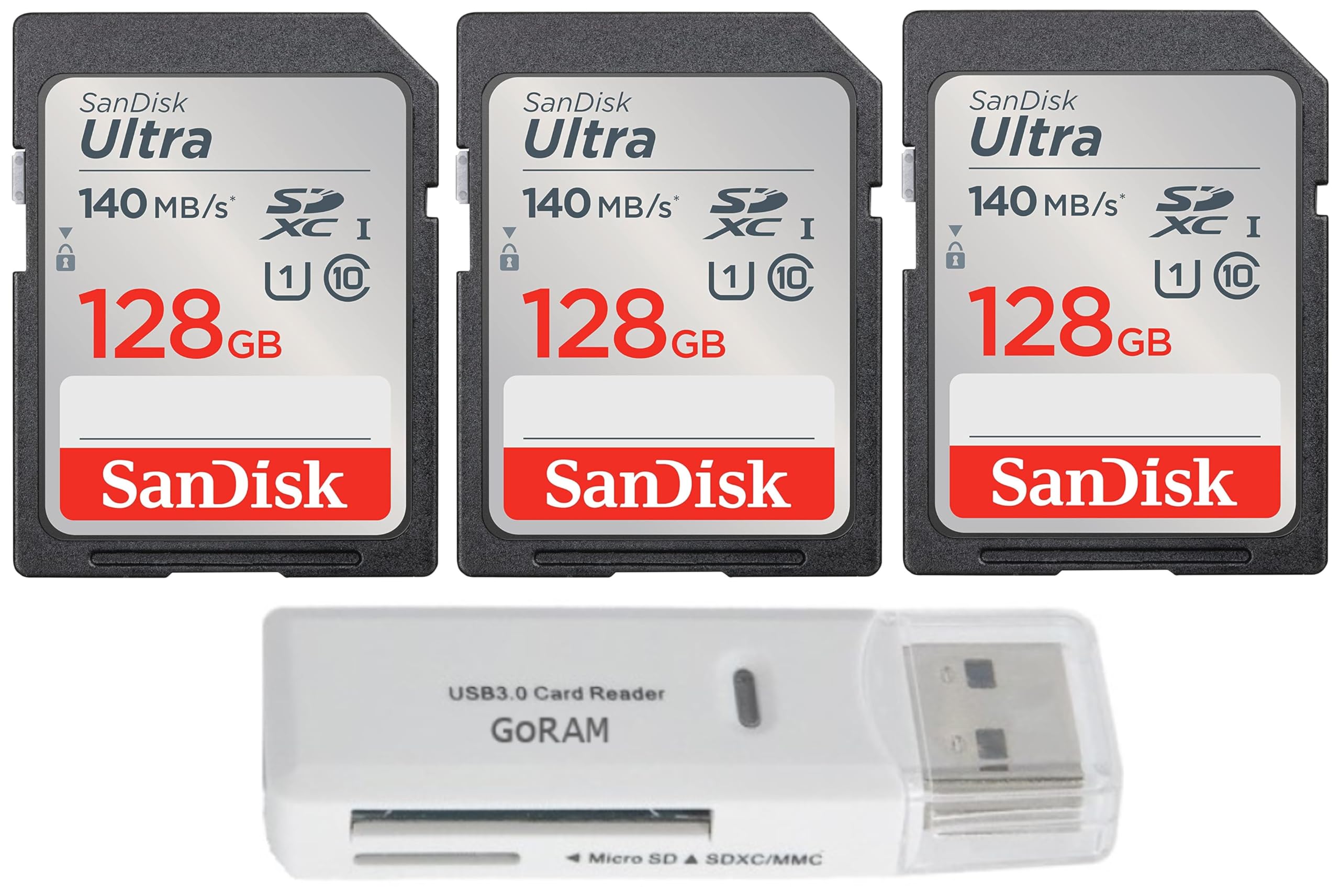 Micro Sd 128 Gb Scheda SD SanDisk Ultra 128GB SDXC - Velocit&agrave; Fino