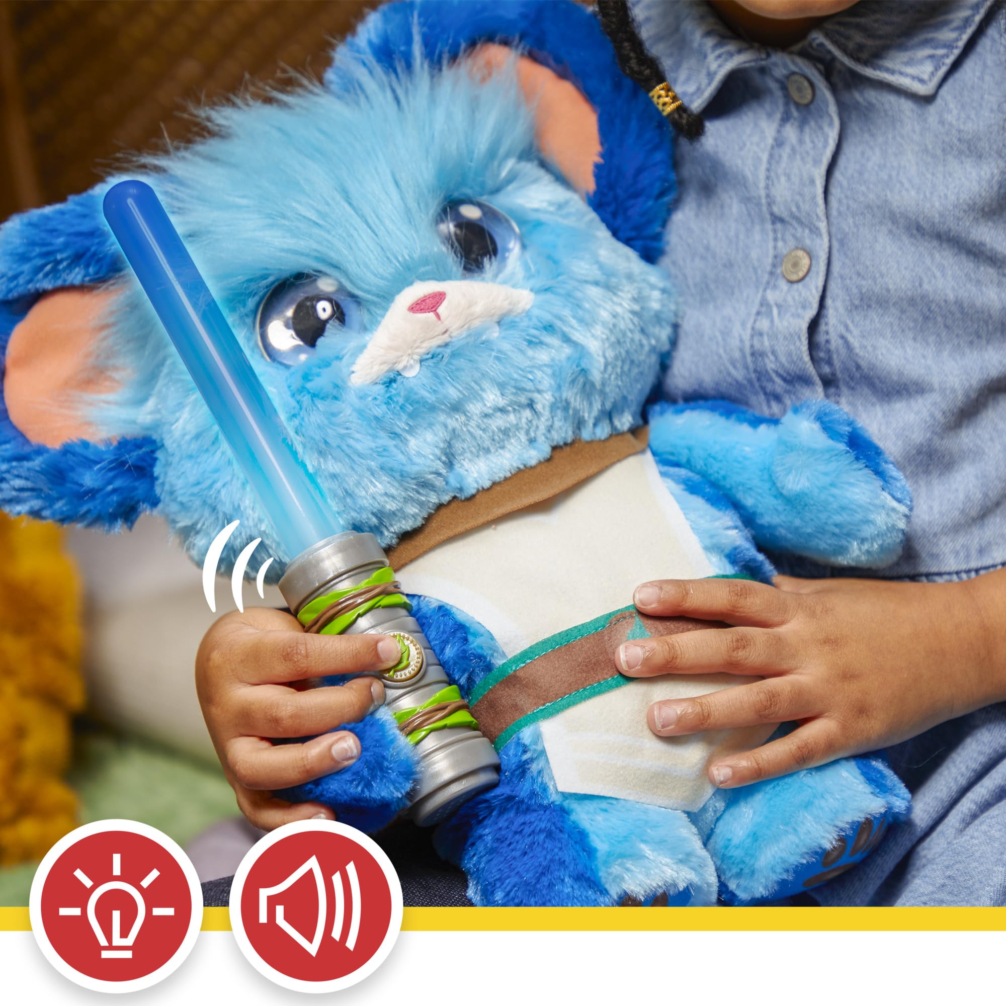 Brinquedo De Pelúcia Star Wars Young Jedi Adventures Jabberin'