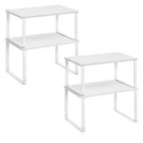 Prateleira Organizadora De Armários Songmics Kitchen Storage, Conjunto De 4