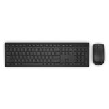 Combinação De Teclado E Mouse Sem Fio Dell Km636 (5wh32) Preta