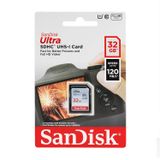 Cartão De Memória Sandisk Ultra Sdhc Uhs-i 32gb (pacote Com 3)