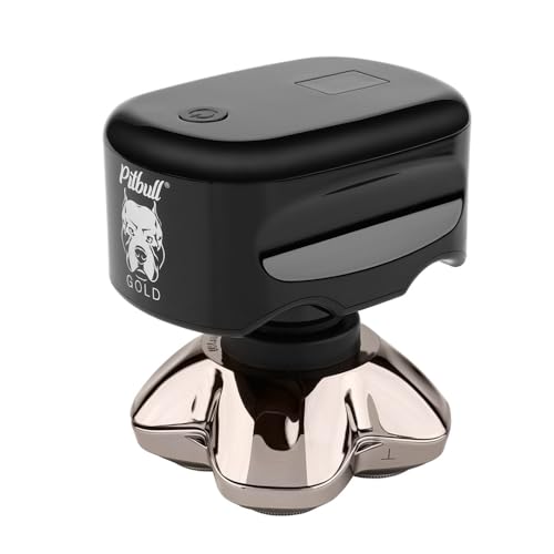 Shaver Skull Shaver Pitbull Gold Pro Gx5 Para Cabeça E Rosto