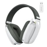 Binnune Bw06 Headset Gamer Sem Fio Ps5 Ps4 Pc Branco