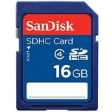 Cartão De Memória Flash Sdhc Sandisk 16gb Classe 4 - Pacote Com 2