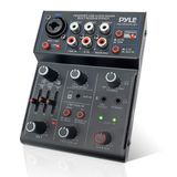 Misturador De Áudio Sem Fio Para Dj Pyle Pad33mxubt Bluetooth 5.0
