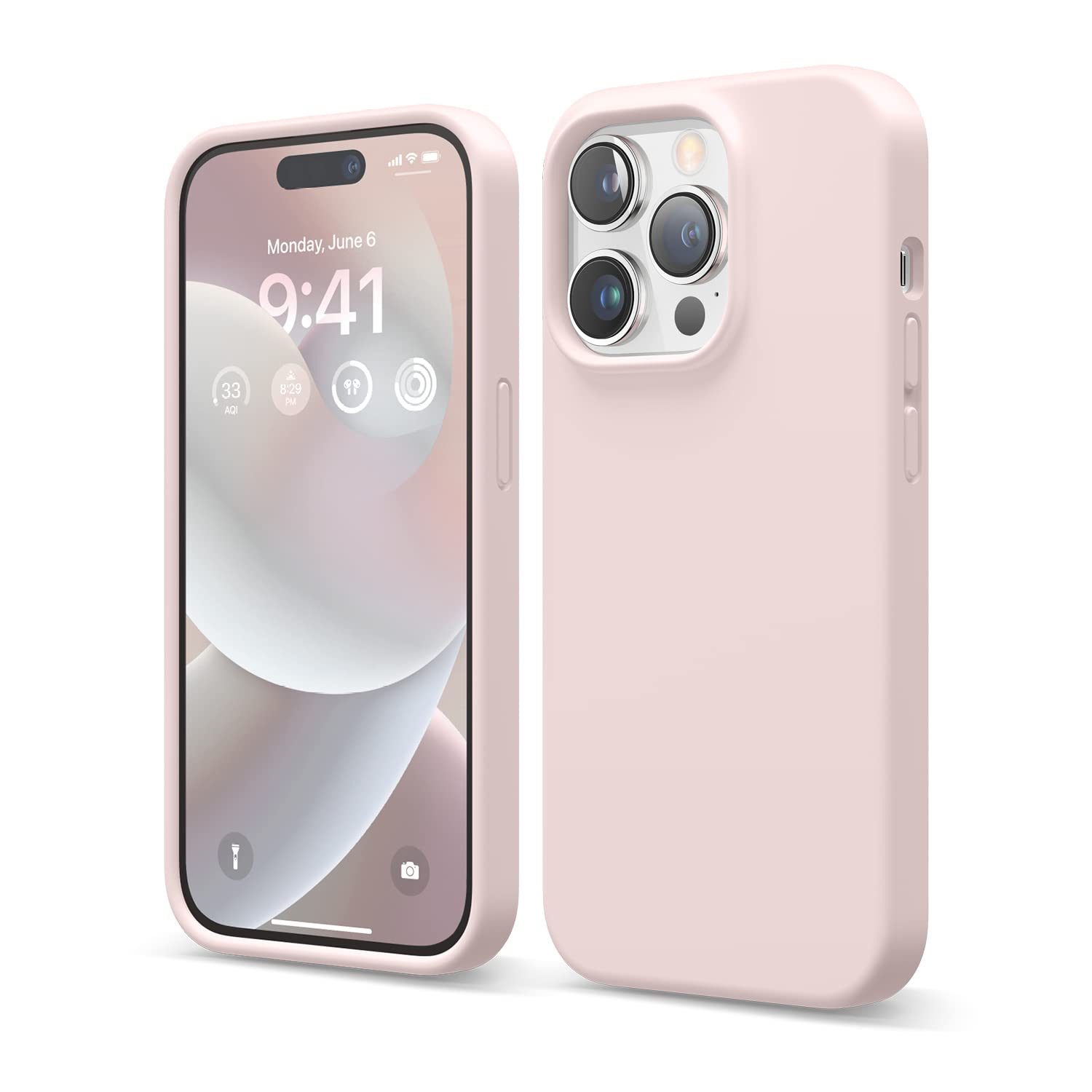 Capa De Telefone Elago Compatível Com Silicone Líquido Para Iphone 14 Pro