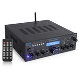 Amplificador De Potência Bluetooth Pyle Pda6bu.6 200w Com Usb Preto