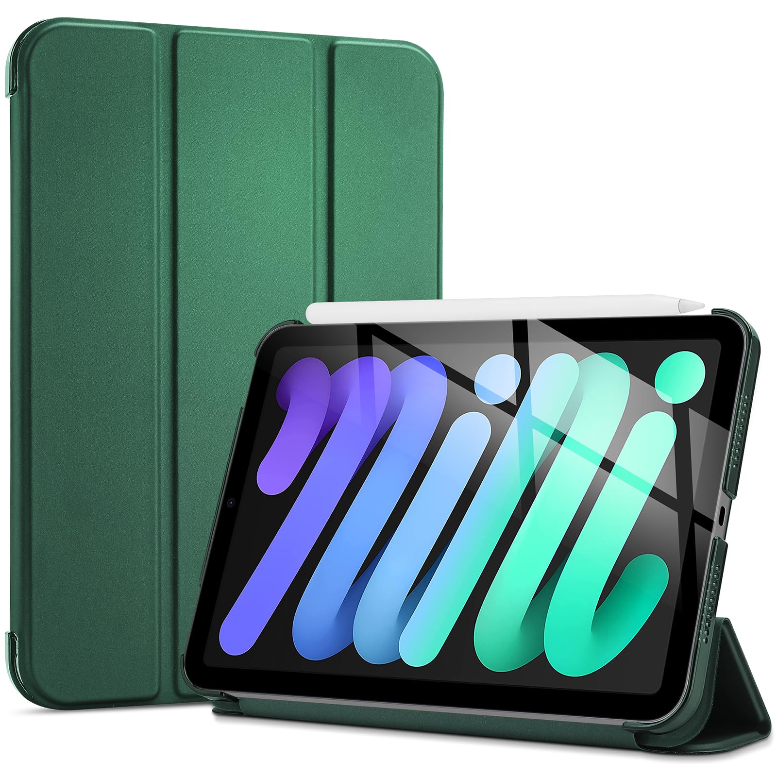 Capa Procase Smart Para Ipad Mini 7/6 Gen 8,3 Polegadas - Verde