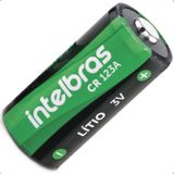 Bateria De Lítio 3v Cr123a Intelbras