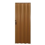 Porta Sanfonada De Pvc 210cm X 100cm Belplast Cerejeira Marrom