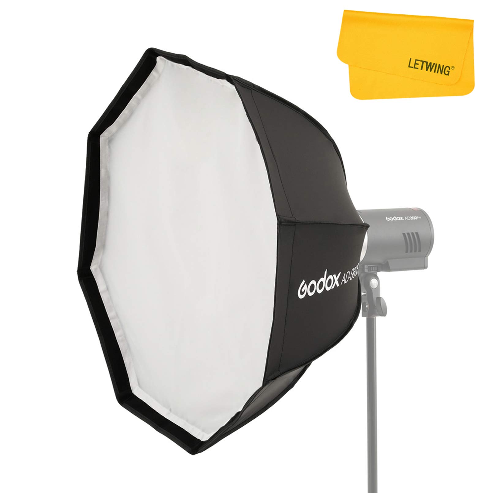 Softbox Godox Ad-s60s Portátil De 60 Cm Com Grade Para Ad400 Pro