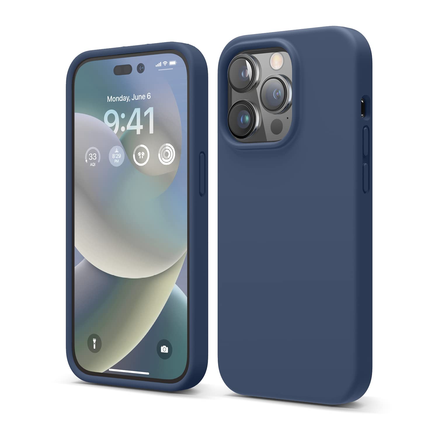 Capa De Telefone Elago Compatível Com Silicone Líquido Para Iphone 14 Pro